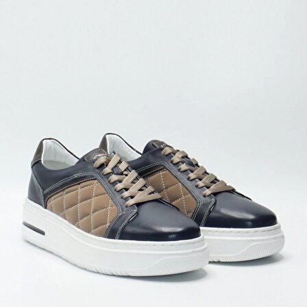 Bruno Shoes Günlük Erkek Deri Eva Taban Ayakkabı-P05-10801E-Lacivert-017