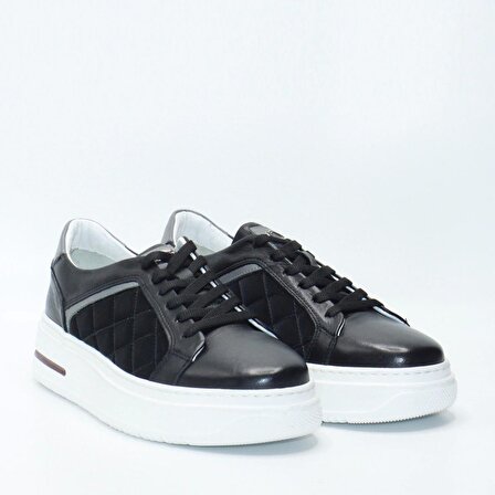 Bruno Shoes Günlük Erkek Deri Eva Taban Ayakkabı-P05-10801E-Siyah-003