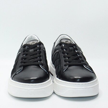 Bruno Shoes Günlük Erkek Deri Eva Taban Ayakkabı-P05-10801E-Siyah-003