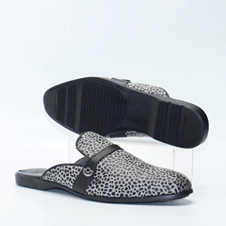 Bruno Shoes Günlük Erkek Deri/İtalian Fabric Kaucuk Taban Sabo-M06-1048KA-Siyah-142