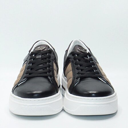 Bruno Shoes Günlük Erkek Deri Eva Taban Ayakkabı-P05-10801E-Siyah-001