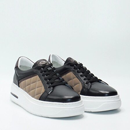 Bruno Shoes Günlük Erkek Deri Eva Taban Ayakkabı-P05-10801E-Siyah-001