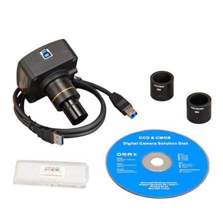 OMAX Mikroskop İçin A3550U3 5MP USB 3.0 Dijital Kamera