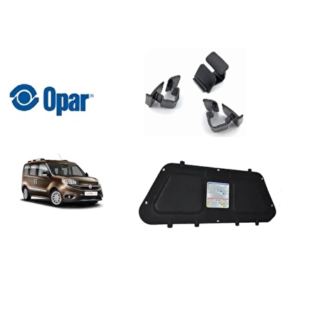 Doblo 4 Motor Kaput Keçesi Izalatörü Ön Orjinal Klipsli 415472175