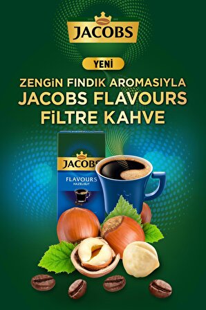 Jacobs Fındık Aromalı Filtre Kahve 250 gr x 2 Adet
