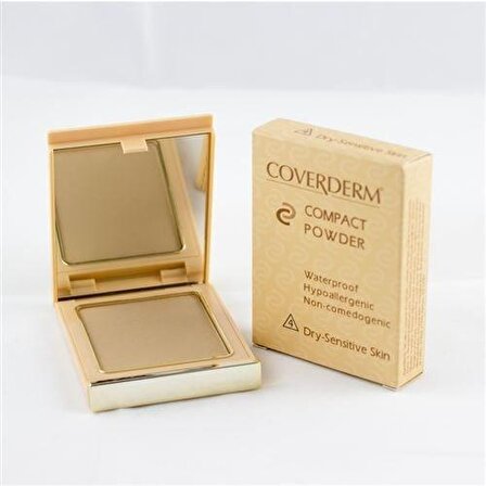 Coverderm Pudra-Compact Powder Normal Skin No.4 