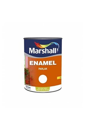 MARSHALL ENAMEL PARLAK SENTETİK BOYA 0.75 LT BEYAZ