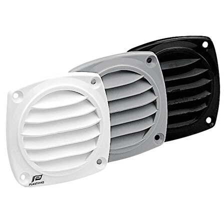 Ventilation Shaft Grilles Cover, 82x82mm, White
