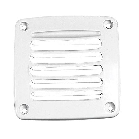 Ventilation Shaft Grilles Cover, 92x92mm, White