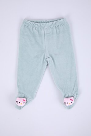 Kadife Oyuncaklı Kız Erkek Bebek Çocuk Pantolon Hello Kitty 