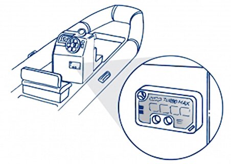 Bravo Turbomax Kit şişme bot pompası