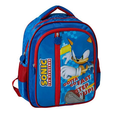 Sonic İlkokul Sırt ve Beslenme Çantası 2'li Set
