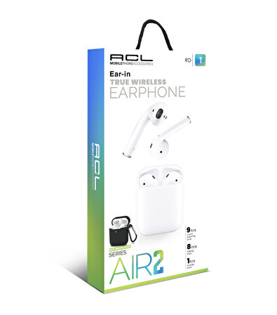 ACL Air 2 Serisi Uyumlu Rd-1 Tws Wirelees Earbuds Bluetooth Kulaklık Versiyon 5.2 KCKRD1