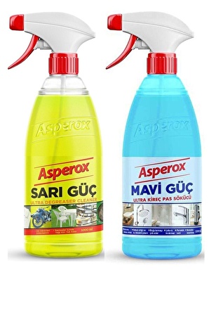 ASPEROX Sarı Güç Mavi Güç Sprey 1000 ml.