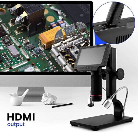 Andonstar ADSM302 1080P HDMI Taşınabilir USB Dijital Mikroskop