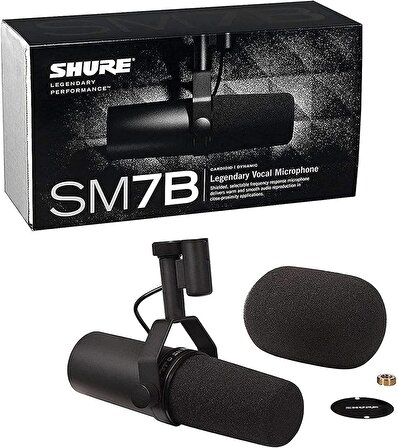 Shure SM7B Vokal Dinamik Mikrofon