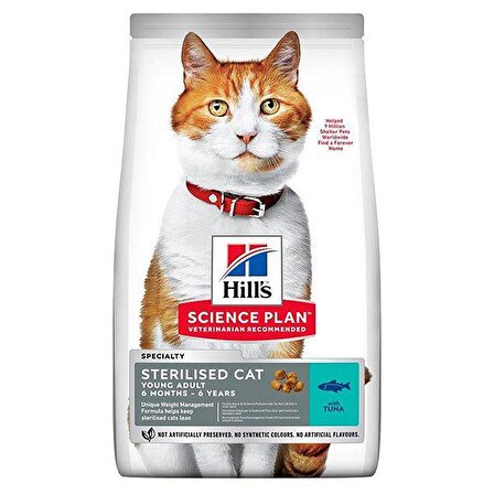 Hill's Sterilised Tuna Balıklı Kısırlaştırılmış Kedi Maması 10 kg