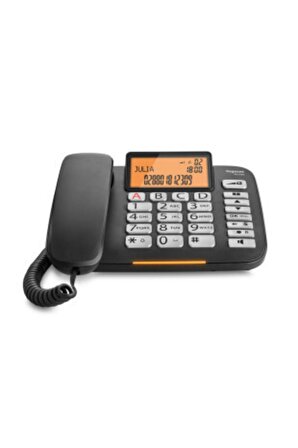 GİGASET DL580 Siyah Masaüstü Kablolu Telefon