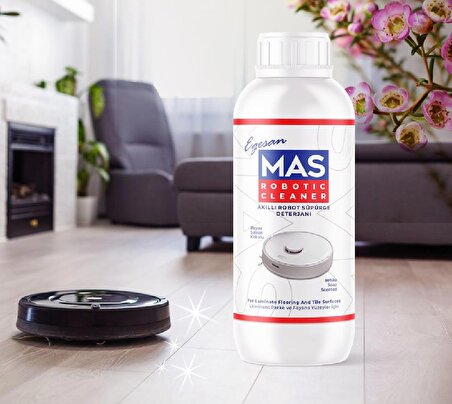 Mas Robot Süpürge Deterjanı Beyaz Sabun Kokulu 500 Ml