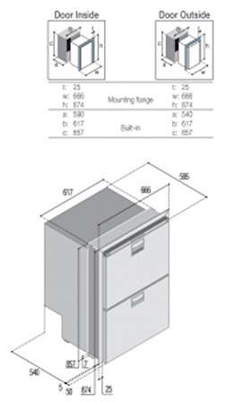 Hepsi Bir Arada Buzdolabı. Model DRW180A 