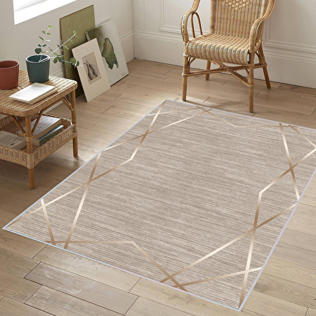 Dijital Baskı Yıkanabilir Kaymaz Taban Salon Halısı Ve Yolluk RVG1284