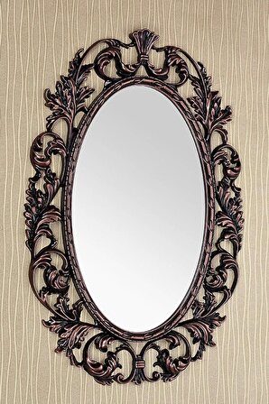 Dekoratif Salon Aynası - Bakır