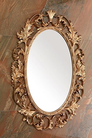 Dekoratif Salon Aynası Gold - Gold