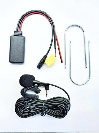 Fiat Punto/grande Punto Aux Menülü Teyp Uyumlu Bluetooth Kit Mikrofonlu