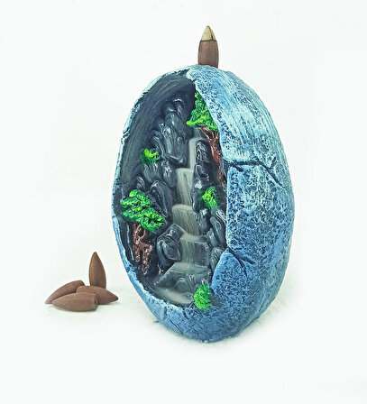 Dağ Geri Akış Tütsülük Yumurta Mavi