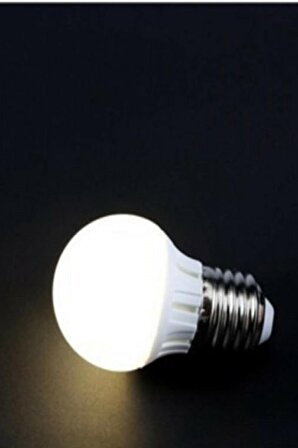 3 Watt E27 Duylu Enerji Tasarruflu Led Ampul Beyaz Işık Avize Aplik Spot Tavan Lambası Ledli Ampul