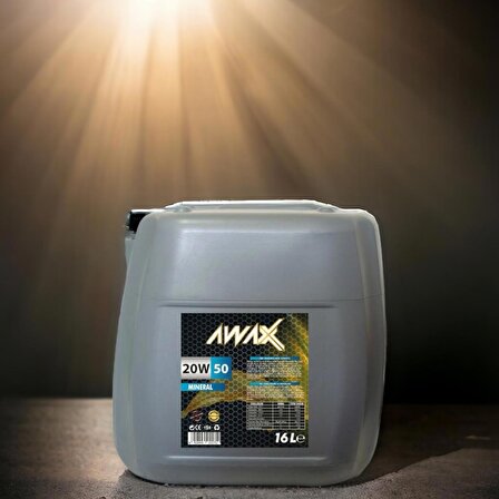 Awax 20W-50 Motor Yağı 16 L