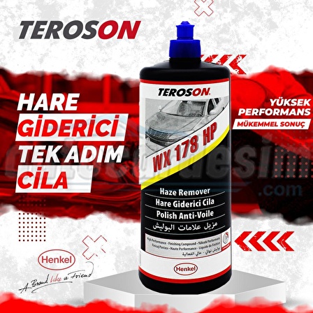 Teroson WX 178 HP Silikonsuz Boya Koruyucu Hare Giderici Cila 1LT