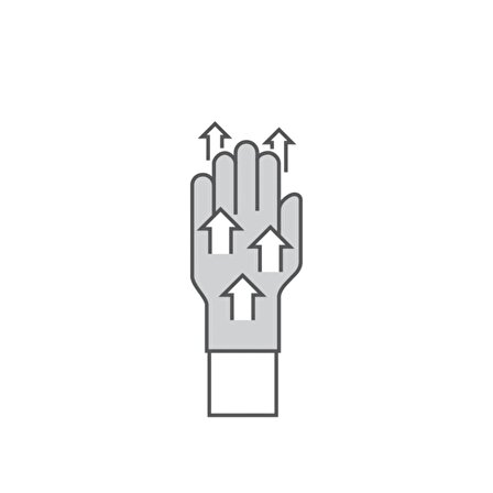 Delta Plus VE724 nitril kaplı avuç noktalı iş eldiveni
