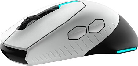 Dell Alienware 610M Kablolu/Kablosuz Gaming Mouse AW610M Ay Işığı