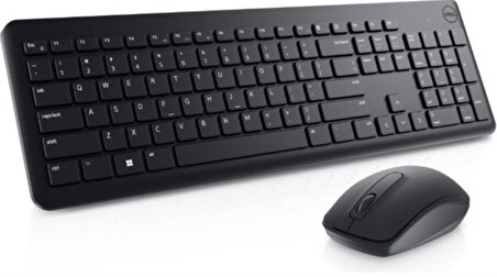 Dell KM3322W Kablosuz İngilizce Q Klavye Mouse Set
