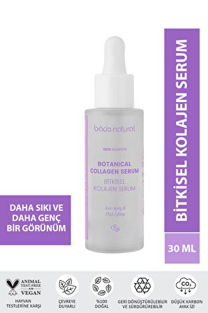 Bade Natural Yaşlanma Karşıtı Acacia Özlü Kolajen 30 Yaş + Gece-Gündüz Yüz ve Boyun Serumu 30 ml 