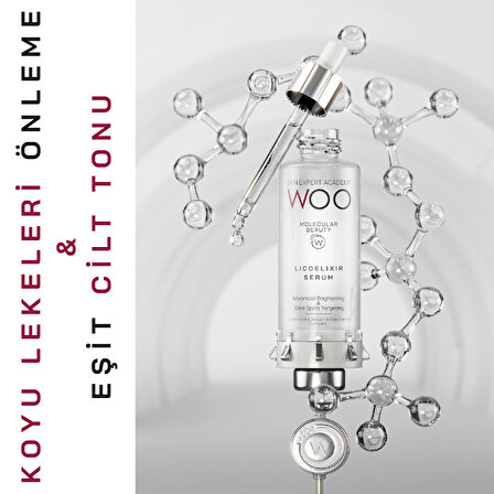 WOO Skin Expert Academy LicoElixir Aydınlatıcı ve Leke Önleyici Serum 50 ml