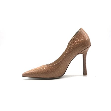 Zk 1435 Kadın Topuklu Ayakkabı