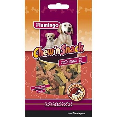 Flamingo Chewn Snack Training Mix Lamb&Chicken&Fis h Köpek Ödülü 150gr   Skt: 06/2025