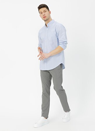 Dockers Erkek Düz Gri Smart 360Flex Ultimate Chino Straight Pantolon