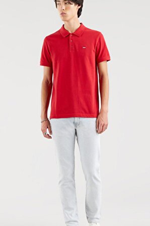 Levis Erkek Kırmızı Polo Yaka T-Shirt A0229-0009