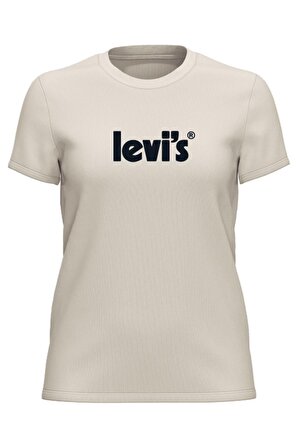 Levi's Kadın T-shirt Seasonal Poster Logo Sugar Swizzle - A2086-0102 