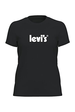 Levi's Kadın T-shirt Perfect Tee - Seasonal Poster Logo - A2086-0103