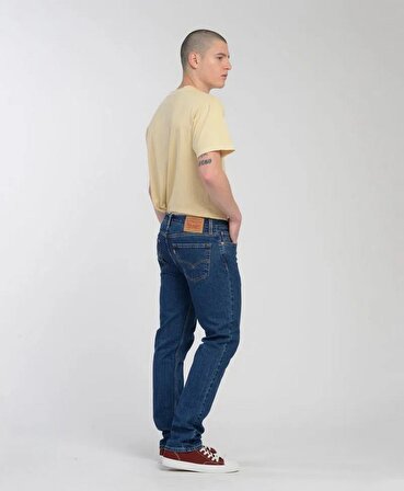Levis Slim Fit Normal Bel Koyu İndigo Erkek Kot Pantolon 04511-5477