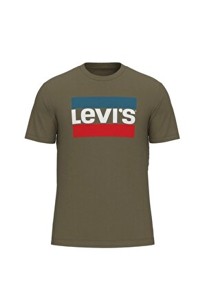 Levi's Erkek Olympic Logo Yeşil T-shirt A2823-0169