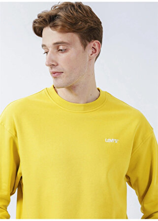 Levi's Erkek Bisiklet Yaka Sarı Sweatshirt - A7750-0001