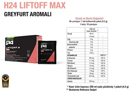 Herbalife Liftoff Max Greyfurt 42 g