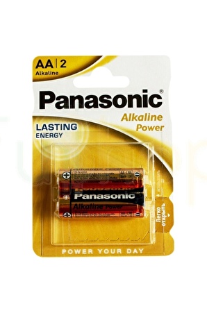 Panasonic Alkalin Power Kalem Pil AA 2 Adet