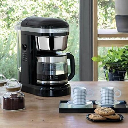 KitchenAid 5KCM1209EOB Onyx Black Filtre Kahve Makinesi