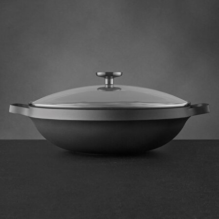 BERGHOFF GEM DÖKÜM ALÜMİNYUM WOK TENCERE 28CM 5.4 LT 2307316